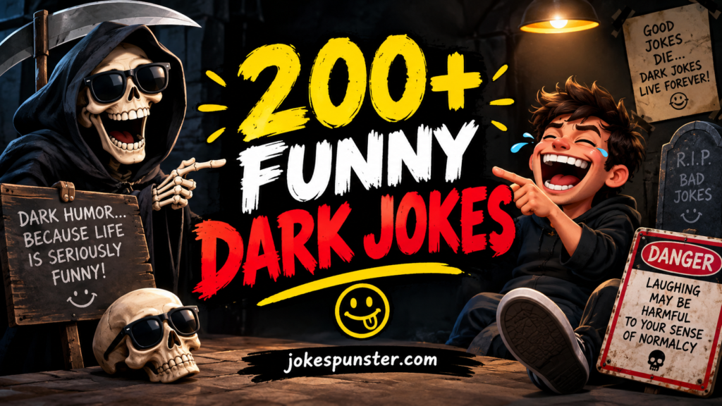 200+ Funny Dark Jokes