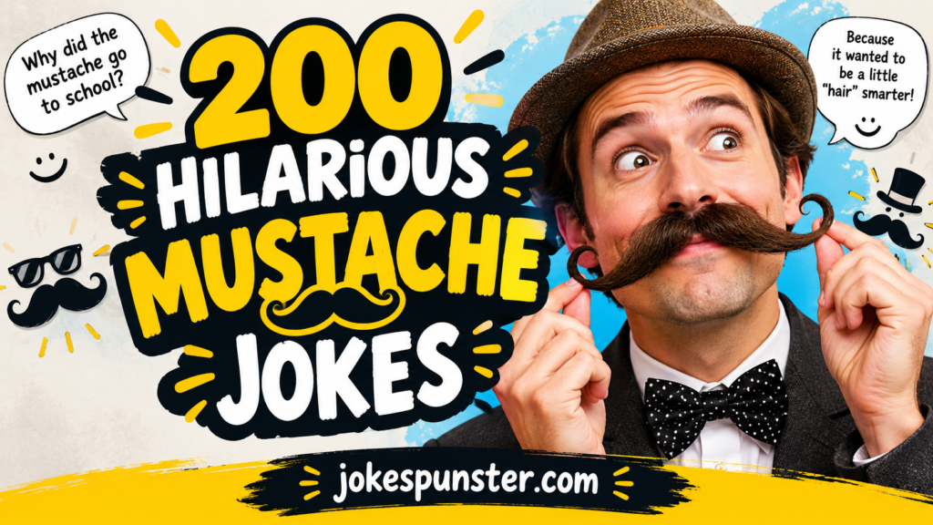 200+ Mustache Jokes That Are Stache-ically Funny
