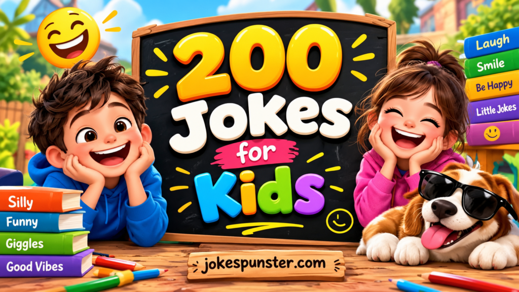 😂 200 Jokes for Kids That Are Silly, Clean & Funny