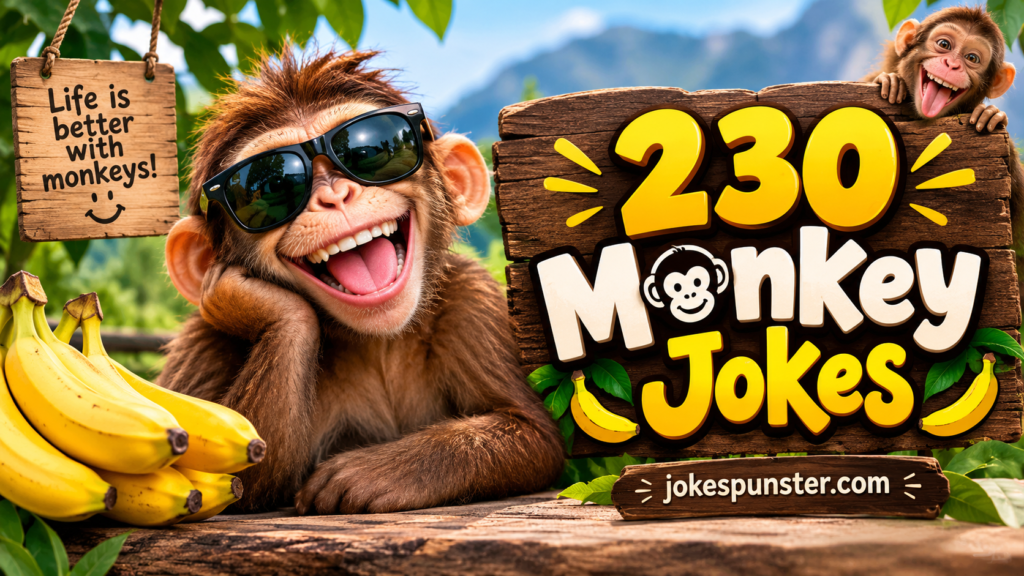 230 Monkey Jokes