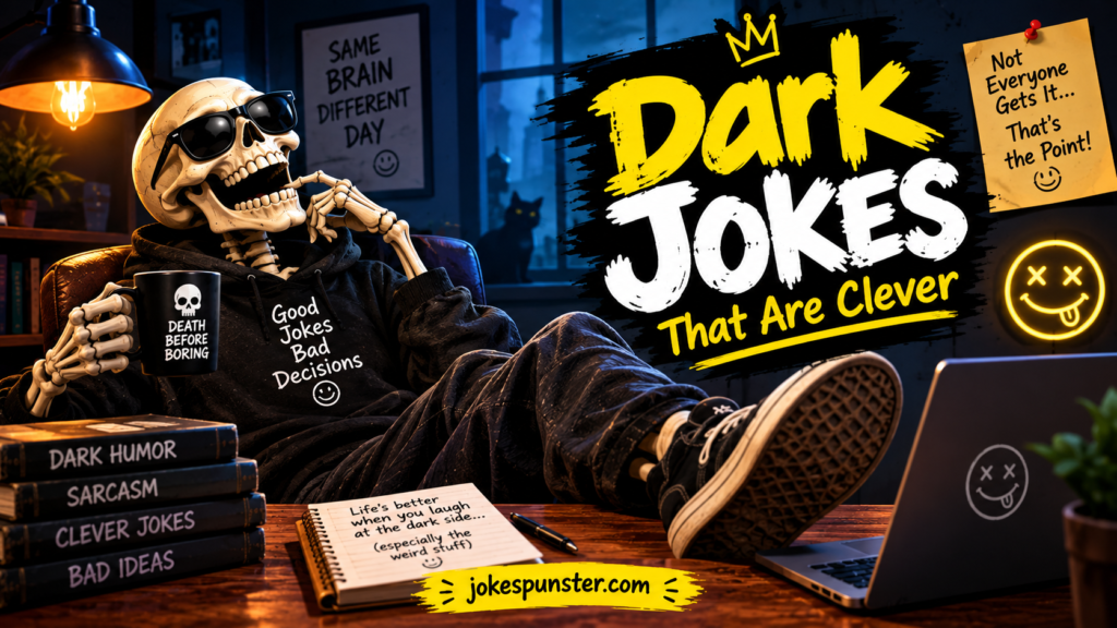 300+Dark Jokes Clevere