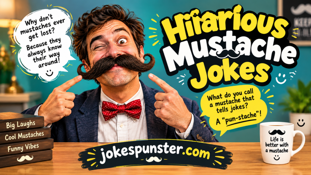 Hilarious Mustache Jokes
